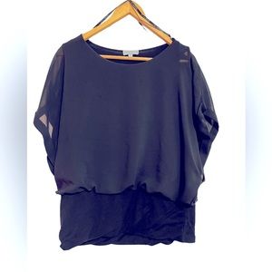 Black blouse size L